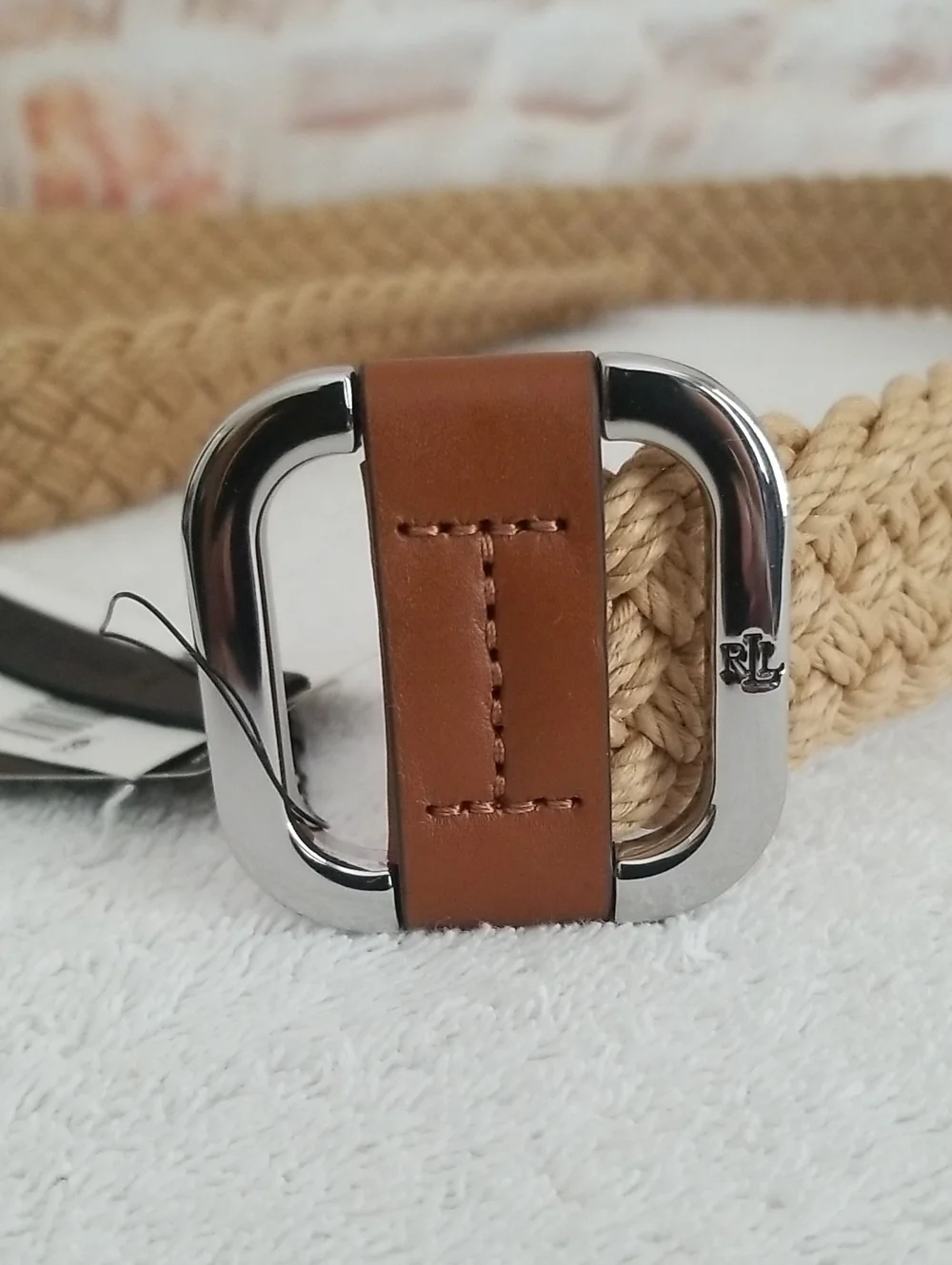 New Ralph Lauren Rope Braided Belt